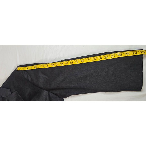 Calvin Klein Mens 48R Blazer Charcoal Gray 100% Wool 2 Button Suit Jacket 48 R - Picture 12 of 16